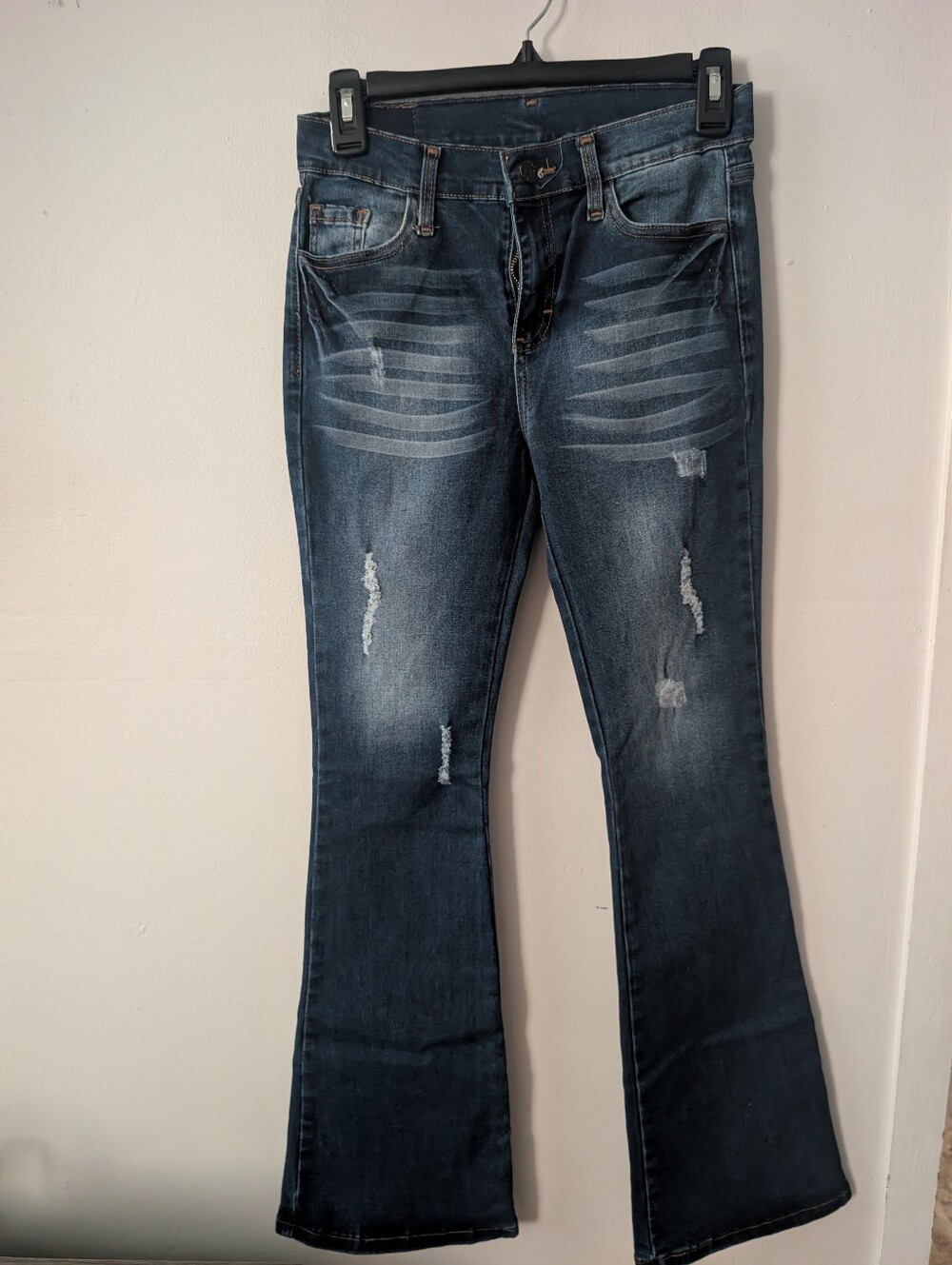 VDS Dark Wash Bootcut Junior's Jeans Size 7